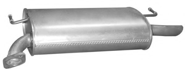 POLMO 26.299 End Silencer